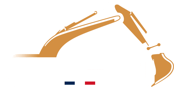 Terrassement Assainissement Demolition Amenagement Paysager Marmande Casteljaloux Miramont - FC3M - Logo blanc